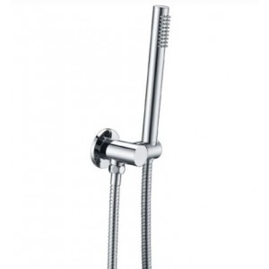 Lucid Chrome Round Hand held Shower Set